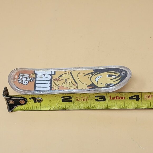 Vintage 2000 Jam Kid Stuff Mini Fingerboard Skateboard Toy - Picture 6 of 6